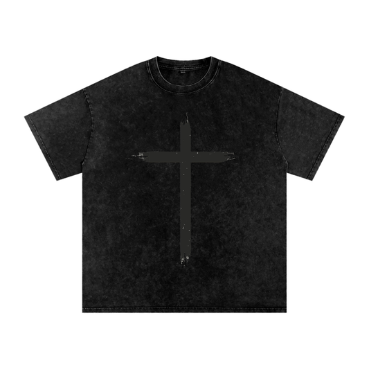 Acid washed Galatians 1:10 Tshirt