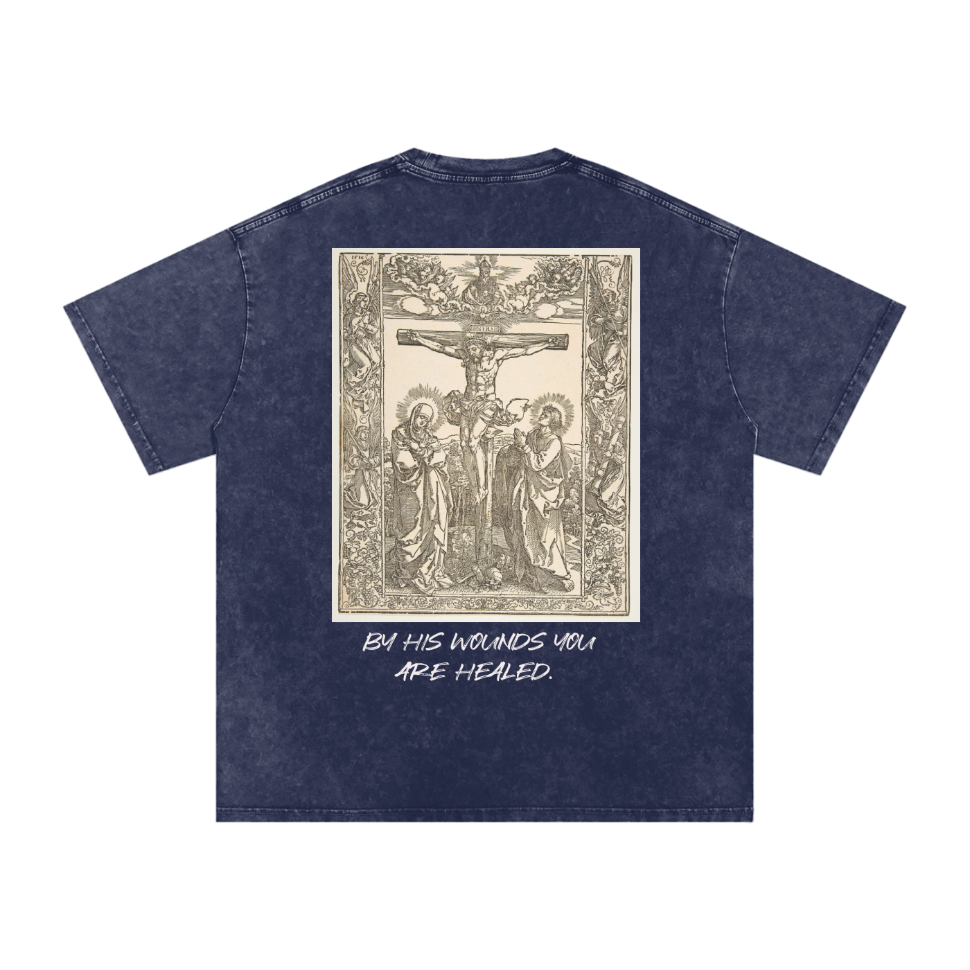 Acid Washed 1516 Christ on cross