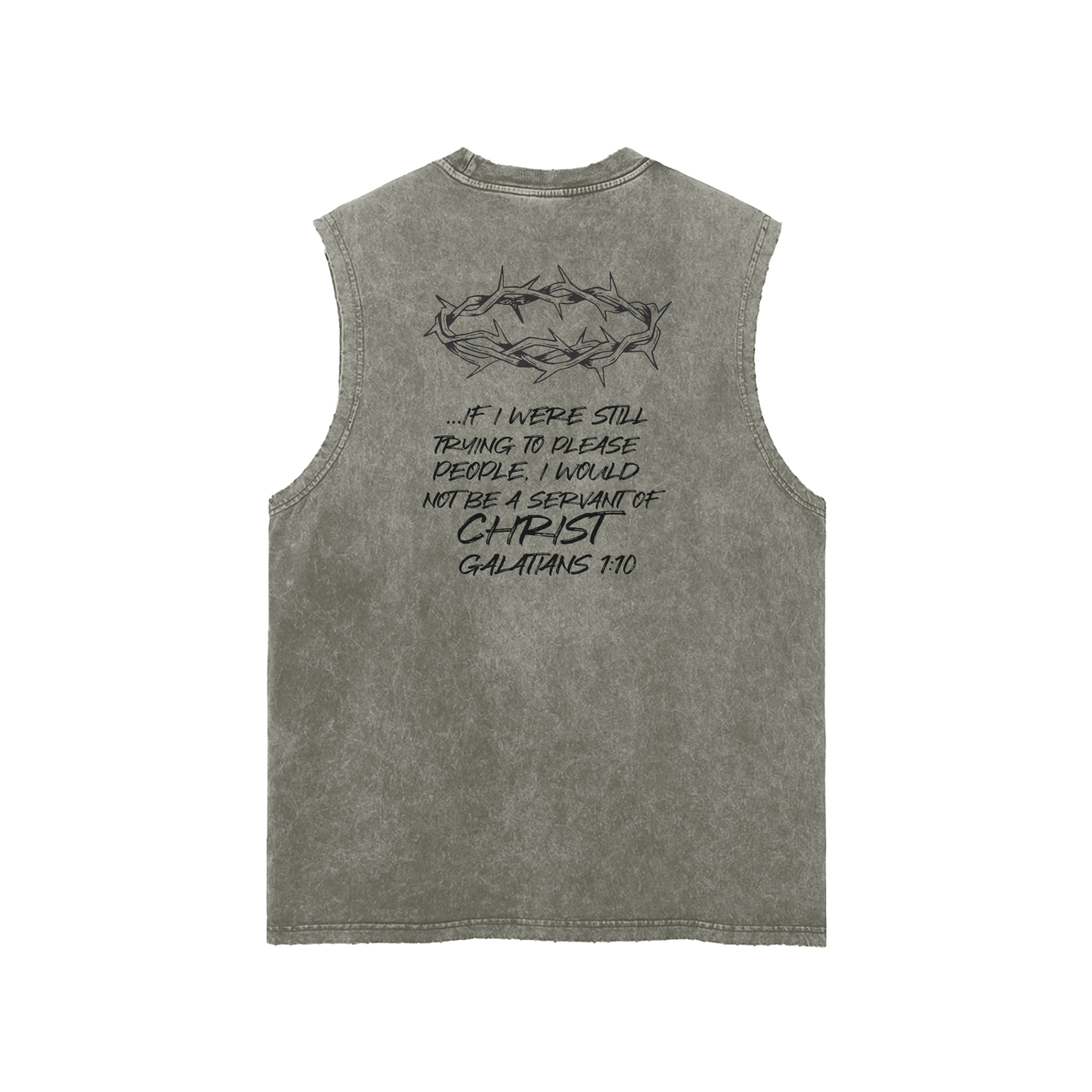 Galatians 1:10 Washed Tank