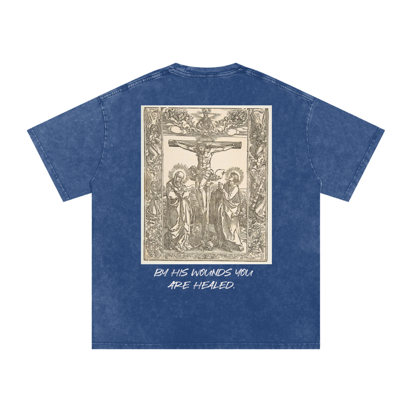 Acid Washed 1516 Christ on cross